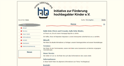 Desktop Screenshot of hbkinder.org